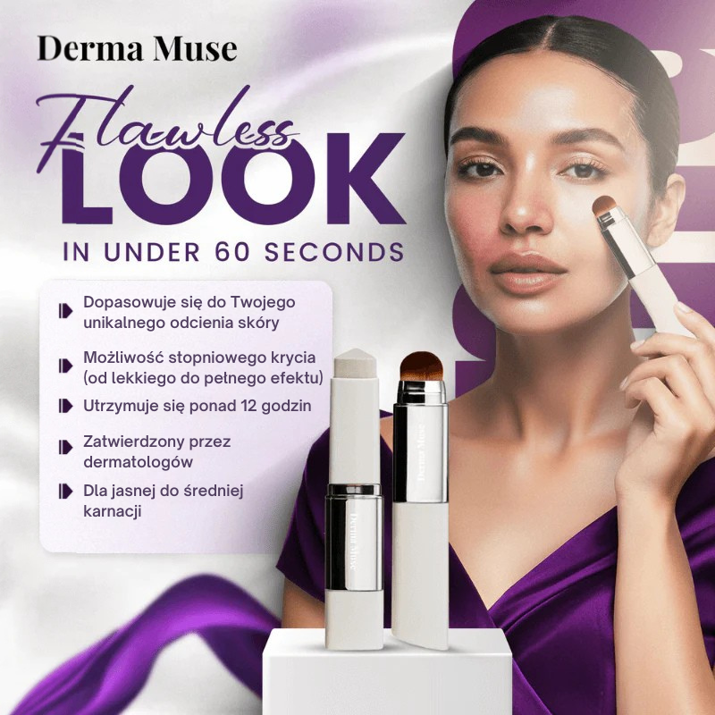 Koreański podkład w sztyfcie Derma Muse™ zmieniający kolor